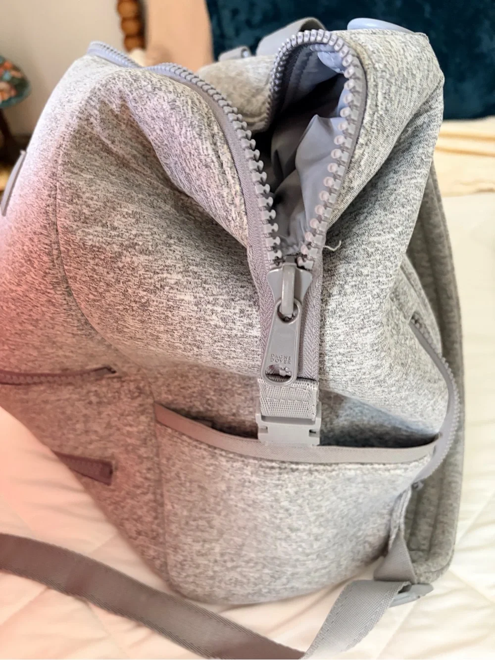 Dagne Dover Gray Diaper bag